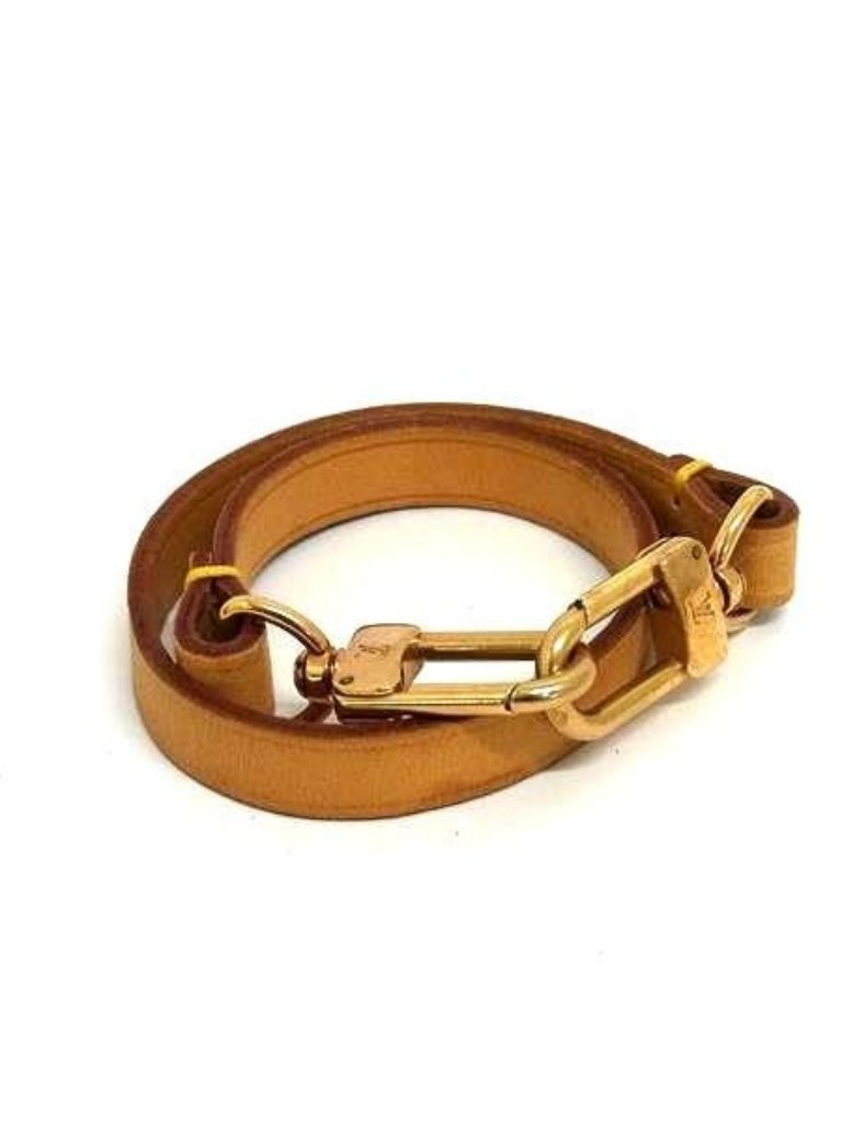 Louis Vuitton Shoulder Strap For Bag Brown Fl6505